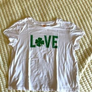 Shamrock Love shirt